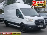 Used Ford Transit Trend 130 HP (95 kW) 2022 White Van