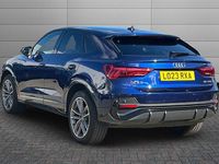 Used Audi Q3 Black Edition 150 HP (110 kW) 2023 Blue SUV