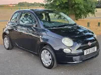 Used Fiat 500 Pop 69 HP (50 kW) 2010 Black Hatchback