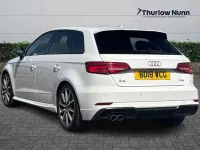 Used Audi A3 Sportback Black Edition 150 HP (110 kW) 2018 White Hatchback