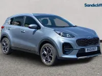 Used Kia Sportage GT-Line 177 HP (130 kW) 2021 Silver SUV
