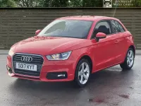 Used Audi A1 Sport 95 HP (69 kW) 2017 Red Hatchback