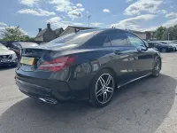 Used Mercedes CLA220 AMG line 2018 Black Coupe