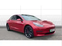 Used Tesla Model 3 Performance 461 kW (627 HP) 2020 Red Sedan