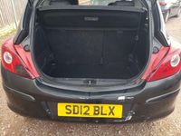 Usado Vauxhall Corsa 2012 Preto Citadino