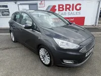 Second-hand Ford C-MAX Titanium 120 CP (88 kW) 2017 Gri Monovolum