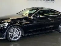 Used Mercedes C220 AMG line 170 HP (125 kW) 2018 Black Coupe