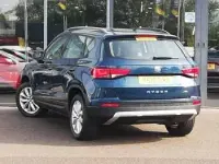 Used Seat Ateca 4Drive 150 HP (110 kW) 2018 Blue SUV