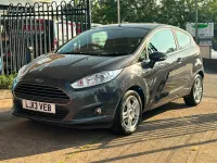 Used Ford Fiesta Zetec 82 HP (60 kW) 2013 Blue Hatchback