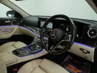 Used Mercedes E300 AMG line 2022 White Sedan