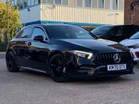 Used Mercedes A35 AMG Executive 306 HP (225 kW) 2020 Black Hatchback