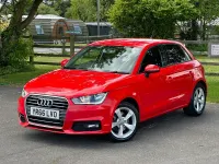 Used Audi A1 Sportback Sport 125 HP (91 kW) 2016 Red Hatchback