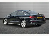 Used Audi A3 S-Line 150 HP (110 kW) 2023 Black Sedan