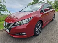 Used Nissan Leaf Tekna 110 kW (150 HP) 2019 Red Hatchback