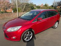 Used Ford Focus Titanium X 163 HP (119 kW) 2014 Red Estate