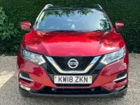 Used Nissan Qashqai N-Connecta 115 HP (84 kW) 2018 Red SUV