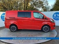Used Ford Transit Custom Sport 185 HP (136 kW) 2020 Red Van