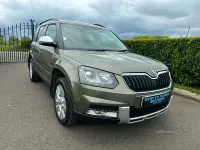 Used Skoda Yeti SE L 110 HP (80 kW) 2016 Green SUV