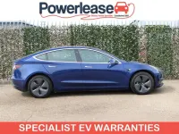 Used Tesla Model 3 Long Range AWD 366 kW (498 HP) 2020 Blue Sedan