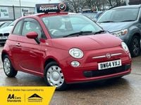 Used Fiat 500 Lounge 69 HP (50 kW) 2014 Red Hatchback