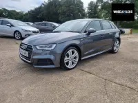 Used Audi A3 Sportback S-Line 150 HP (110 kW) 2019 Grey Hatchback
