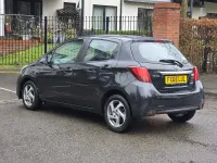 Used Toyota Yaris 101 HP (74 kW) 2015 Black Hatchback