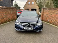 Used Mercedes E220 AMG line 2014 Blue Estate