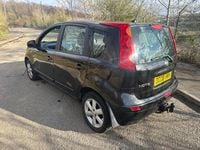 Begagnad Nissan Note Acenta 2008 Svart Halvkombi