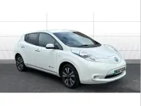 Used Nissan Leaf Tekna 80 kW (109 HP) 2017 White Hatchback