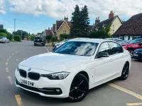 Used BMW 330e Sport Line 2017 White Sedan