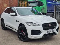 Used Jaguar F-Pace S 300 HP (220 kW) 2017 White SUV
