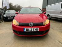 Used VW Golf VII Match 2012 Red Hatchback
