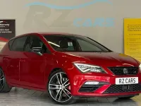 Used Seat Leon CUPRA 300 HP (220 kW) 2017 Red Hatchback