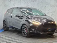 Used Ford Fiesta Titanium 125 HP (91 kW) 2017 Black Hatchback