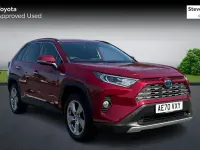 Used Toyota RAV4 Hybrid 222 HP (163 kW) 2020 Red SUV