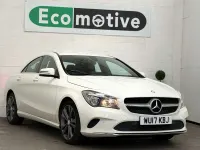 Used Mercedes CLA200 136 HP (100 kW) 2017 White Coupe