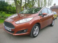Used Ford Fiesta Zetec 2012 Yellow Hatchback