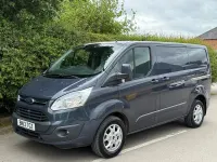 Used Ford Transit Custom Limited 125 HP (91 kW) 2013 Blue Van