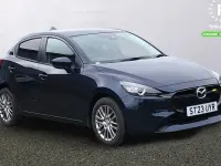 Used Mazda 2 Exclusive-Line 116 HP (85 kW) 2023 Blue Hatchback