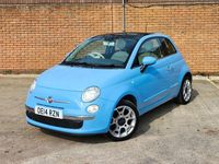 Used Fiat 500 Lounge 2014 Blue Hatchback