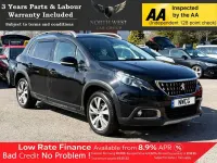 Usado Peugeot 2008 Allure 130 HP (95 kW) 2019 Preto SUV