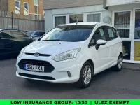 Used Ford B-MAX Zetec 125 HP (91 kW) 2017 White MPV