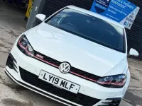 Used VW Golf VII GTI 245 HP (180 kW) 2019 White Hatchback