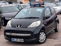 Used Peugeot 107 2009 Black Hatchback
