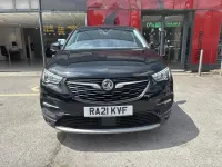 Used Vauxhall Grandland X S 128 HP (94 kW) 2021 Black SUV