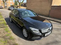 Used Mercedes C220 SE 170 HP (125 kW) 2017 Black Sedan