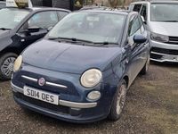 Used Fiat 500 Lounge 69 HP (50 kW) 2014 Blue Hatchback