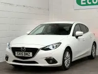 Used Mazda 3 165 HP (121 kW) 2015 White Hatchback