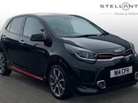 Used Kia Picanto GT-Line S 101 HP (74 kW) 2023 Black Hatchback