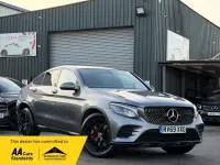Gebraucht Mercedes GLC220 AMG line 170 PS (125 kW) 2019 Grau Coupé